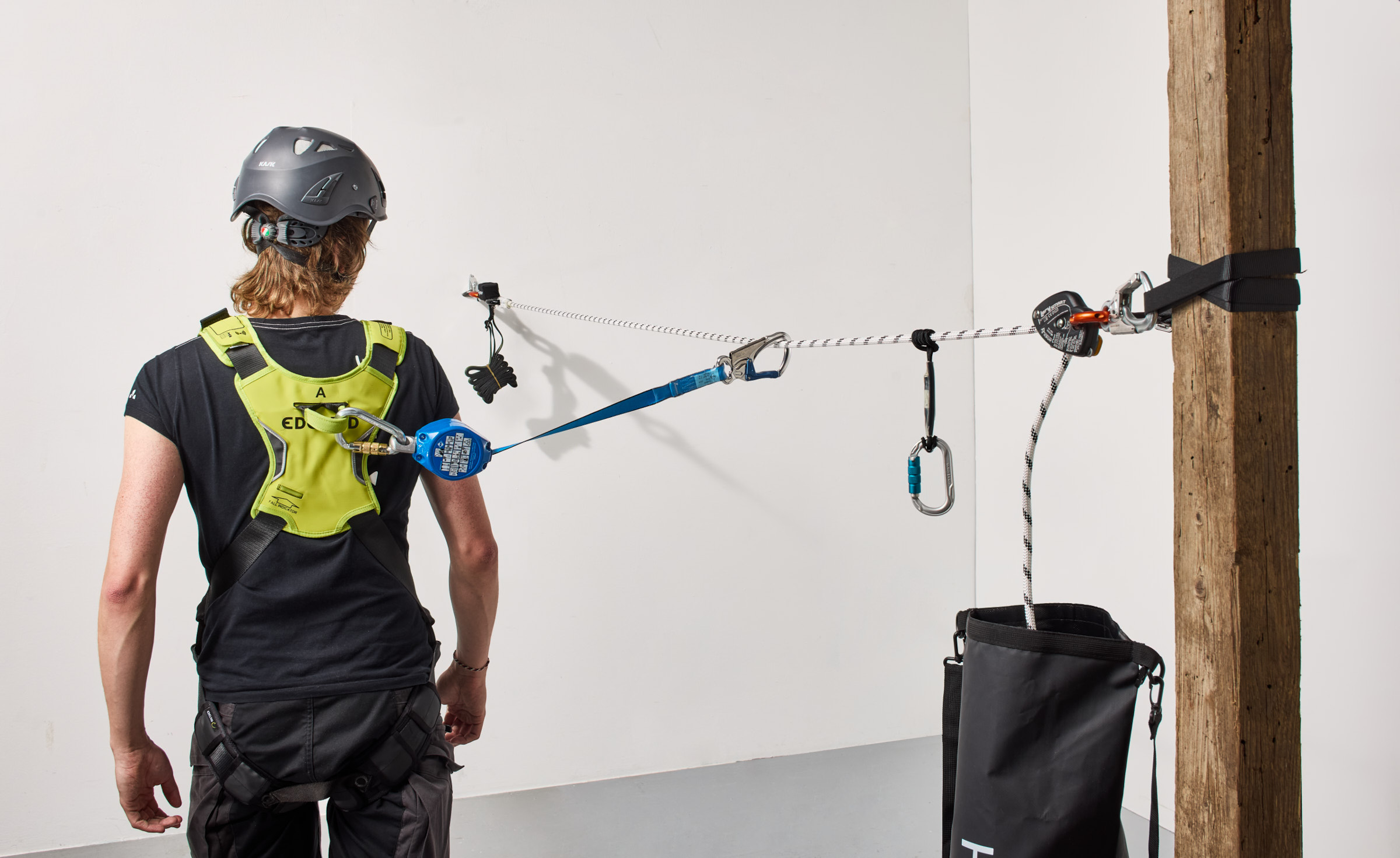 Absturzsicherung Sicherungssystem Dachdecker